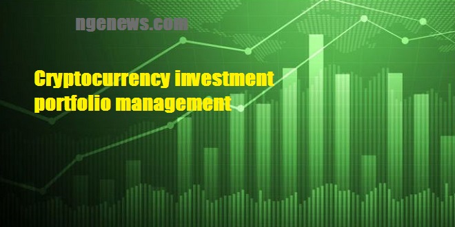 Cryptocurrency investment portfolio management