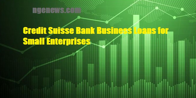 Credit Suisse Bank Business Loans for Small Enterprises